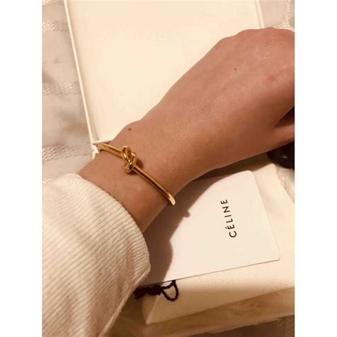 size of celine knot bracelet|celine knot bracelet gold.